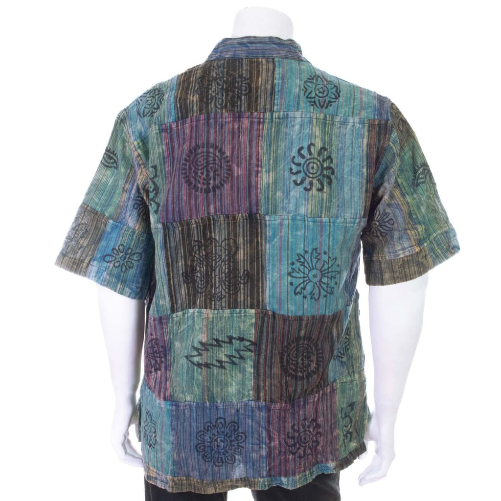 Short Sleeve Patch Kurta-Siesta Crafts