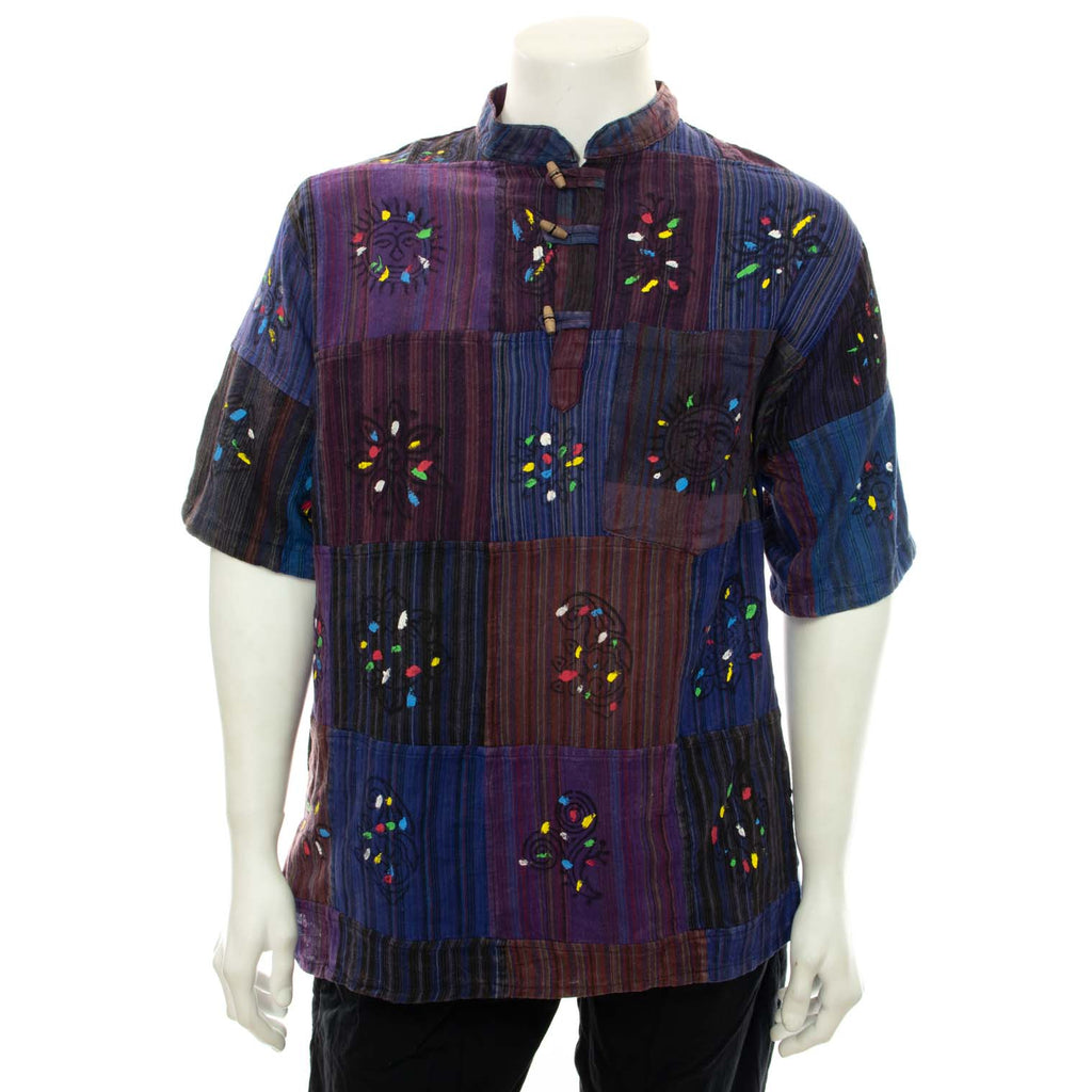 Purple Haze Short Sleeve Shirt-Siesta Crafts