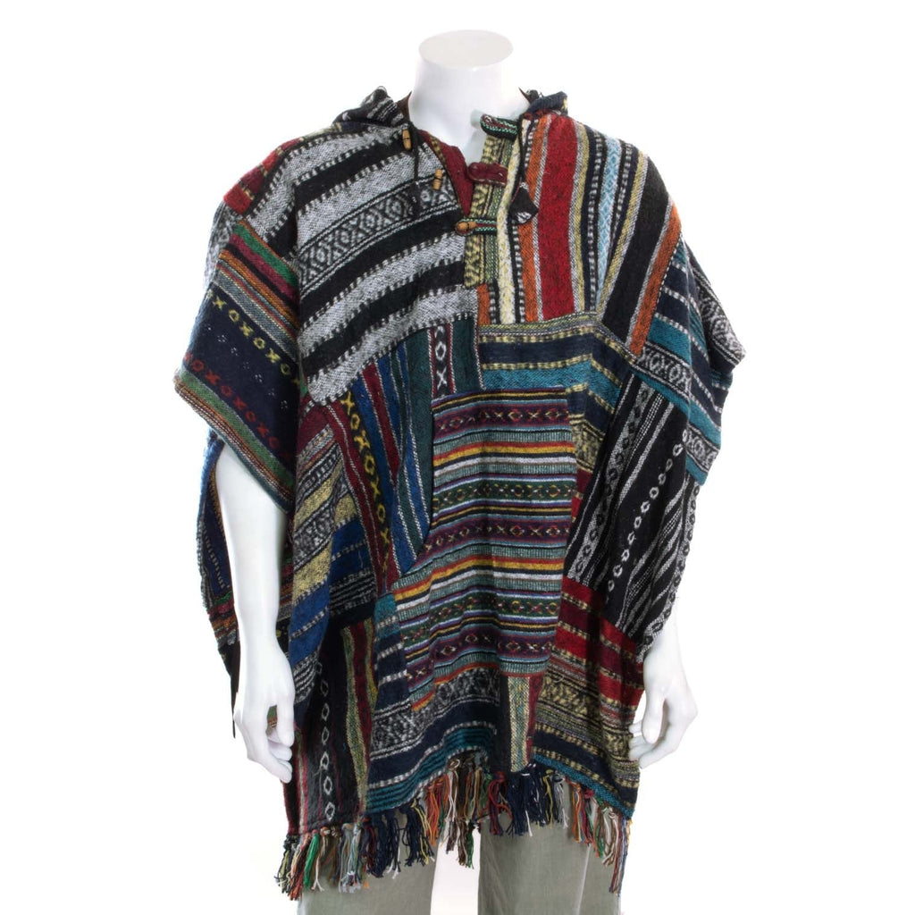 Long Patch Poncho-Siesta Crafts