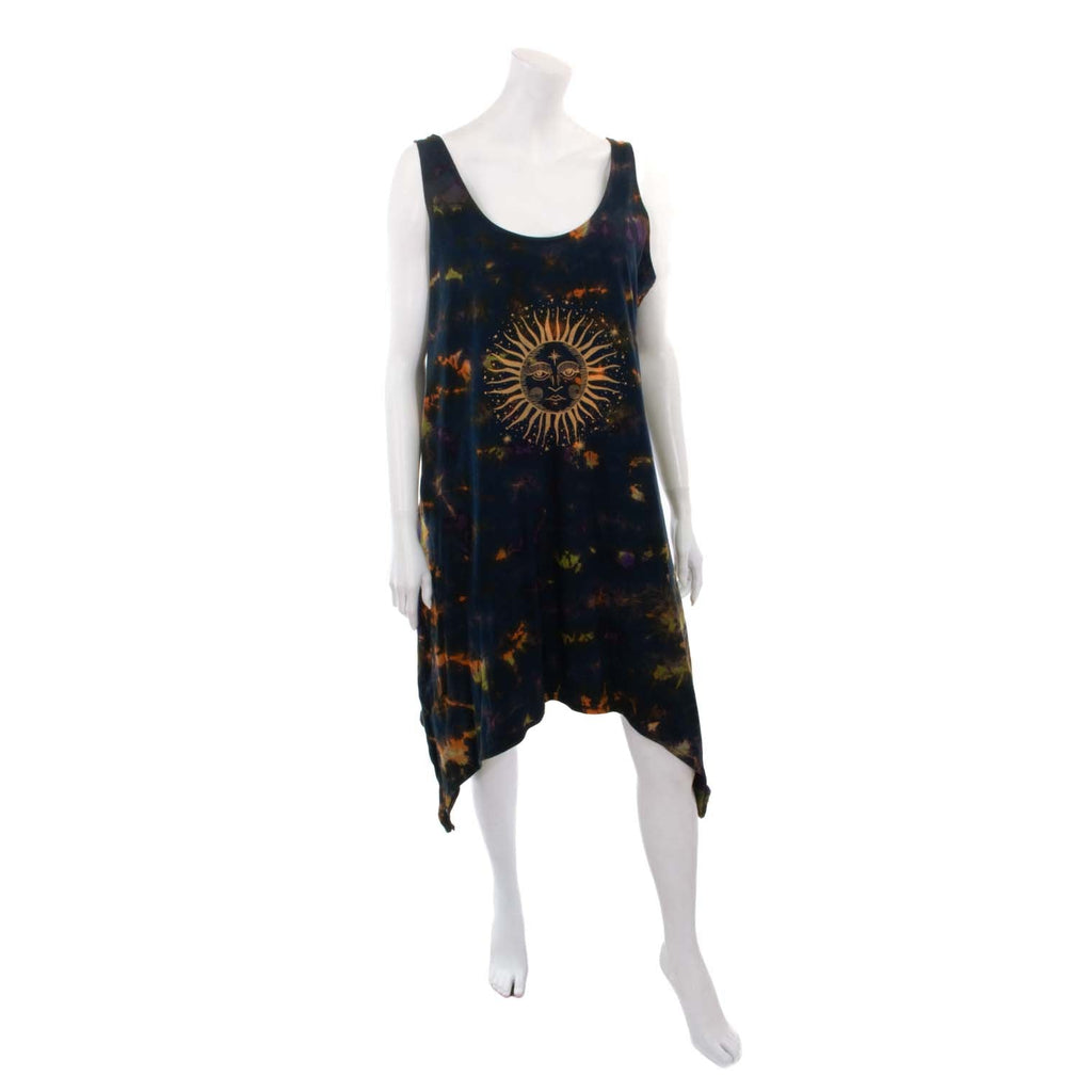 Sun Design T-Shirt Dress-Siesta Crafts