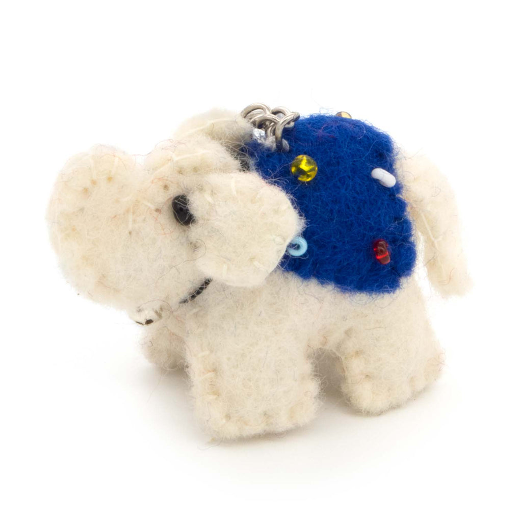 Elephant Felt Keyring-Siesta Crafts