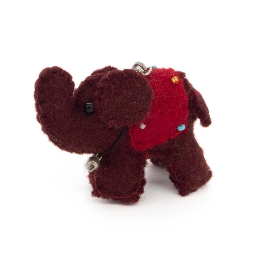 Elephant Felt Keyring-Siesta Crafts