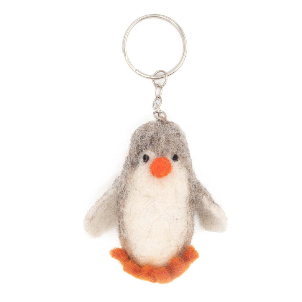 Penguin Felt Keyring-Siesta Crafts