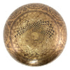 Ornate Etched Green Tara Singing Bowl No.1-Siesta Crafts