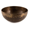 Medicine Buddha Etched Singing Bowl No.24-Siesta Crafts