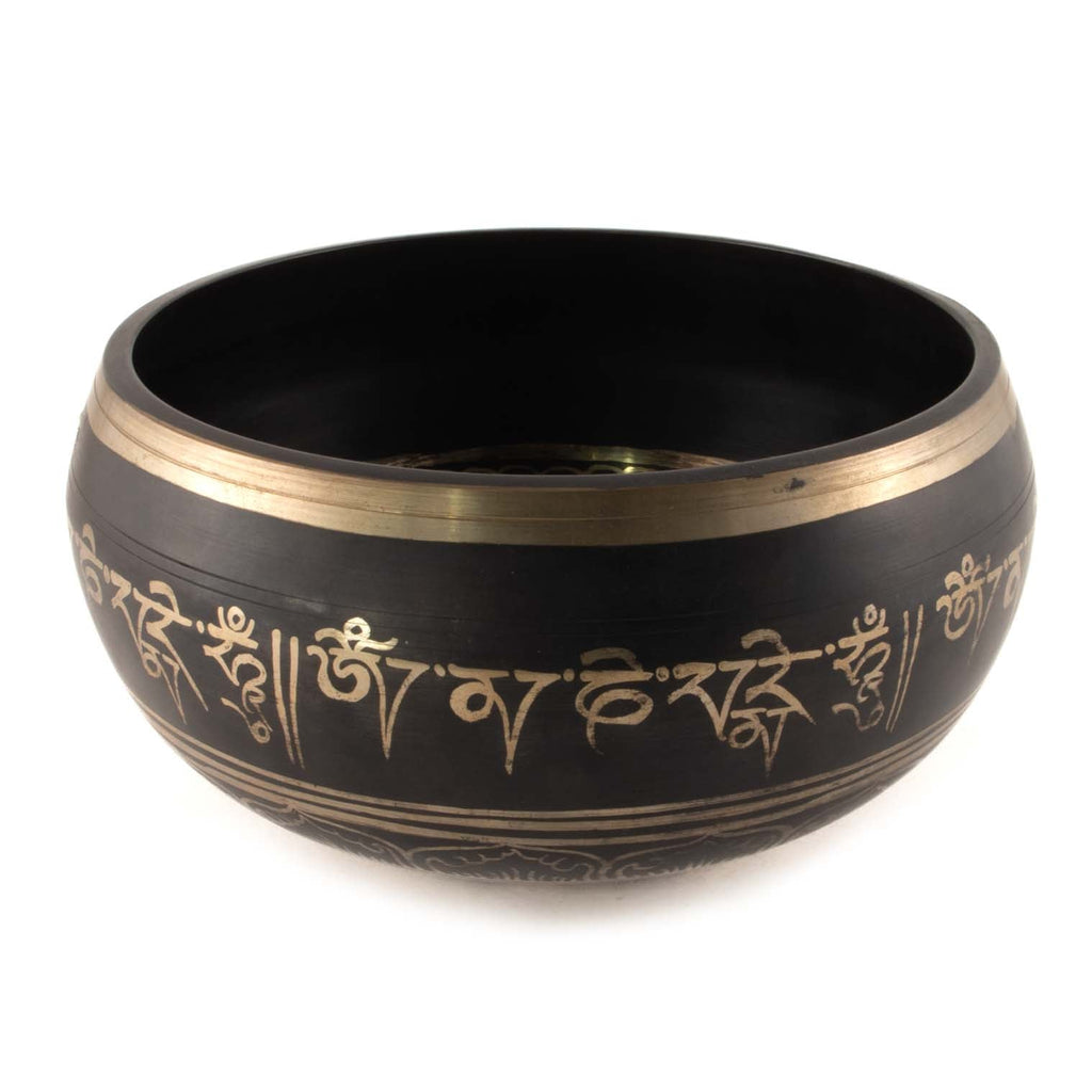 Artisan Buddha Eye Singing Bowl No.27-Siesta Crafts