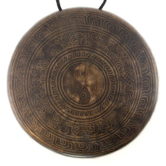 Yin Yang Etched Gong No.72-Siesta Crafts