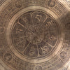 Cloud Om Mandala Etched Gong No.76-Siesta Crafts