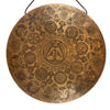 Yogi Vajra Etched Gong No.77-Siesta Crafts