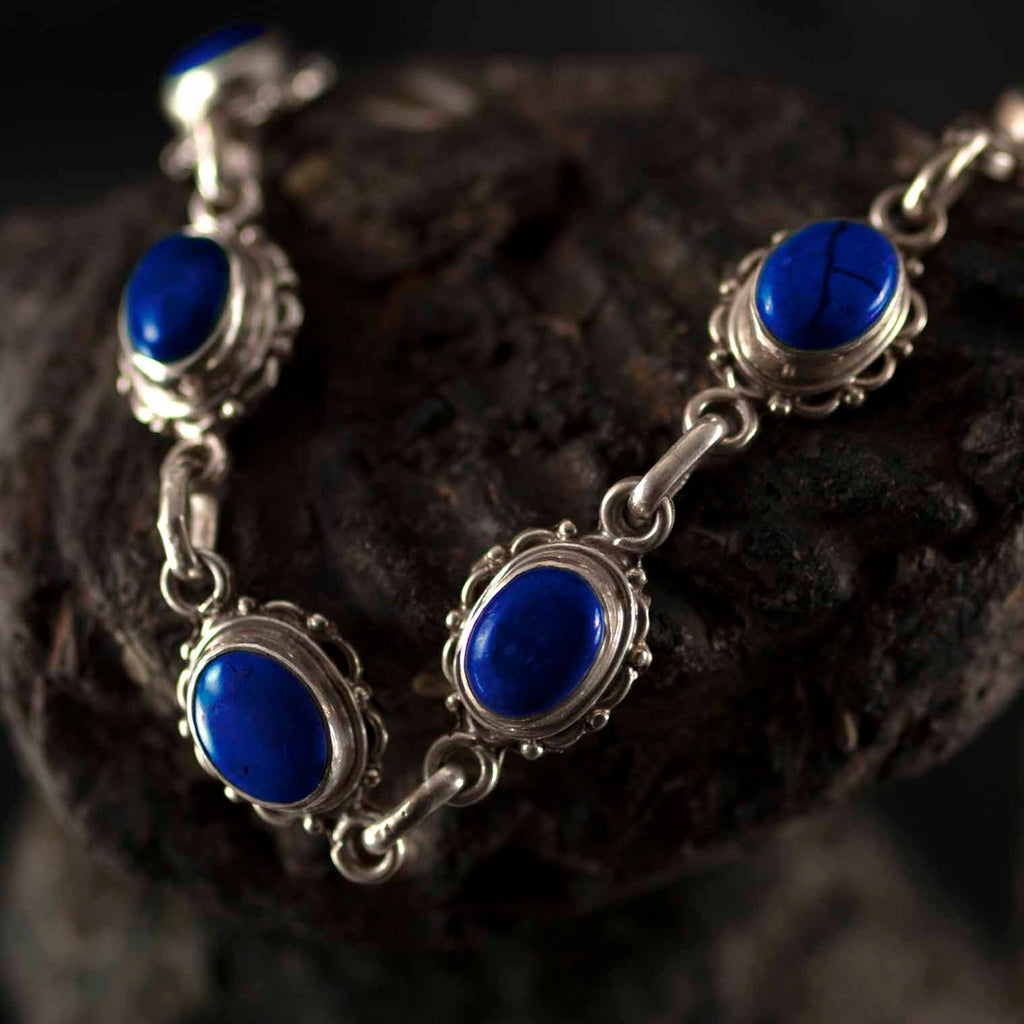 Nepalese Silver Bracelet No.13-Siesta Crafts