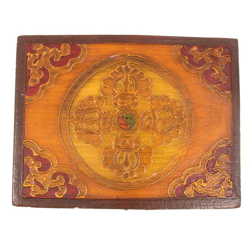 Tibetan Style Box with Feet-Siesta Crafts