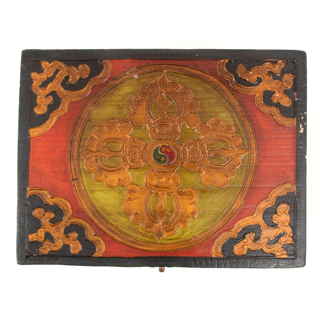 Tibetan Style Box with Feet-Siesta Crafts