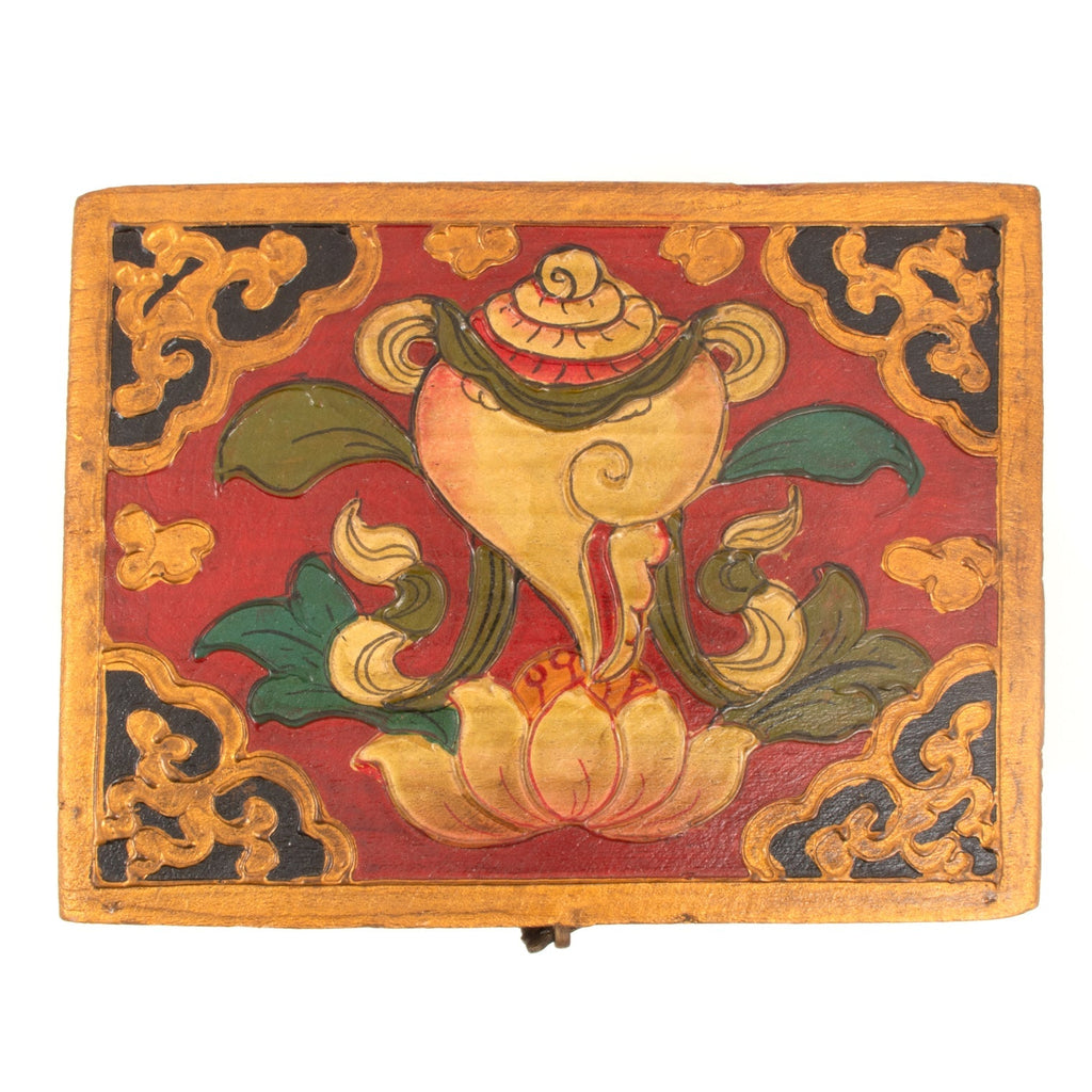 Tibetan Style Box with Feet-Siesta Crafts