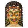 Artisan White Bhairab Mask No.272-Siesta Crafts