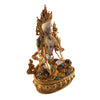 Himalayan Quartz Crystal White Tara Statue-Buddhism-Siesta Crafts