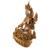 Himalayan Quartz Crystal White Tara Statue-Buddhism-Siesta Crafts