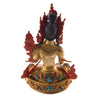 Himalayan Quartz Crystal White Tara Statue-Buddhism-Siesta Crafts