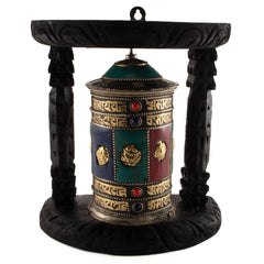 Special Wall Prayer Wheel No.288-Siesta Crafts