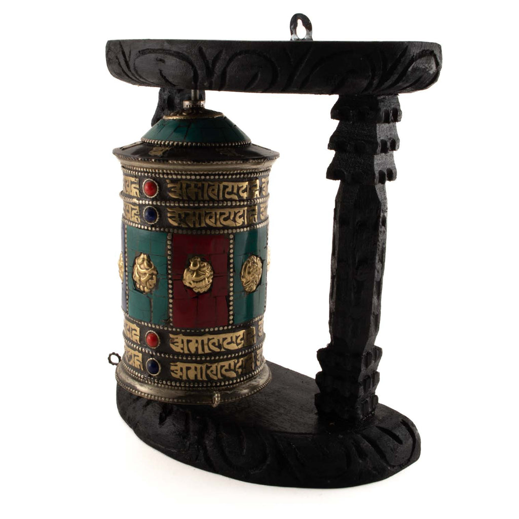 Special Wall Prayer Wheel No.288-Siesta Crafts