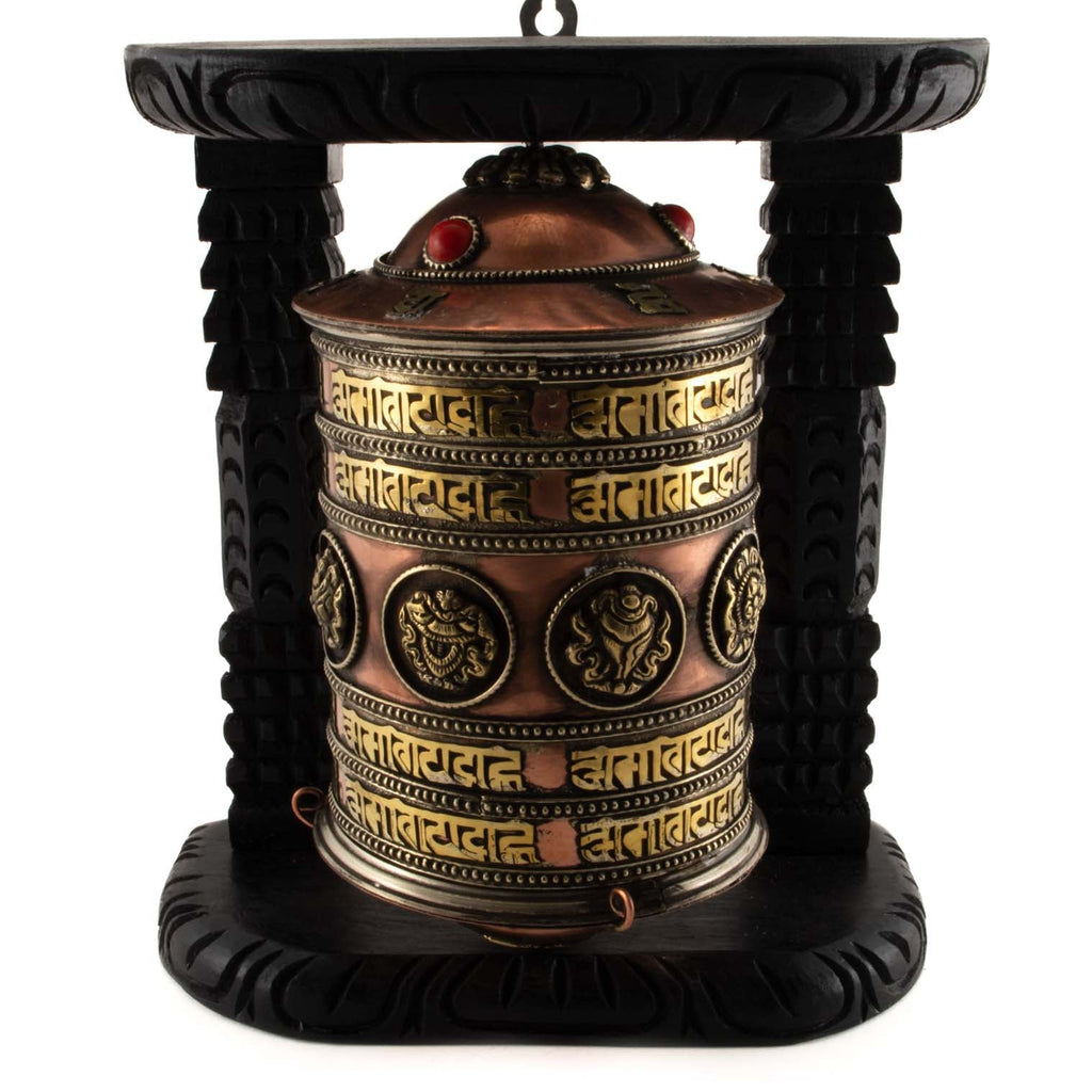 Special Wall Prayer Wheel No.291-Siesta Crafts