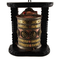 Special Wall Prayer Wheel No.291-Siesta Crafts