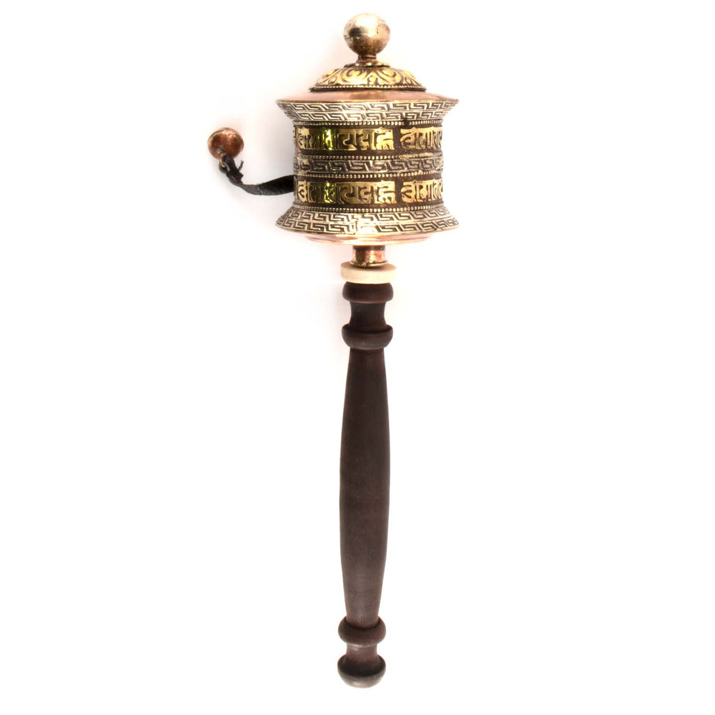 Special Copper Prayer Wheel No.292-Siesta Crafts
