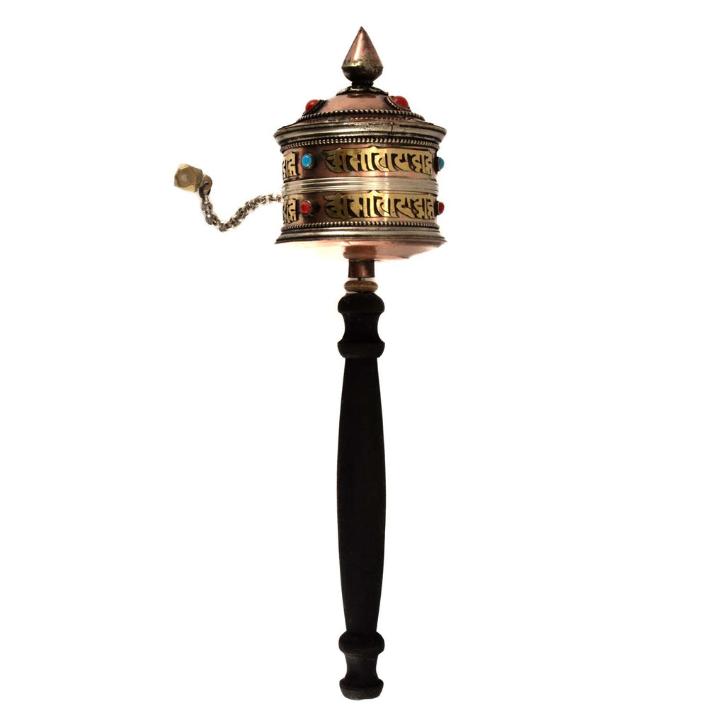 Special Copper Prayer Wheel No.300-Siesta Crafts