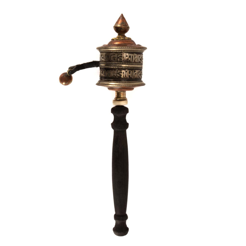 Special Copper Prayer Wheel No.302-Siesta Crafts