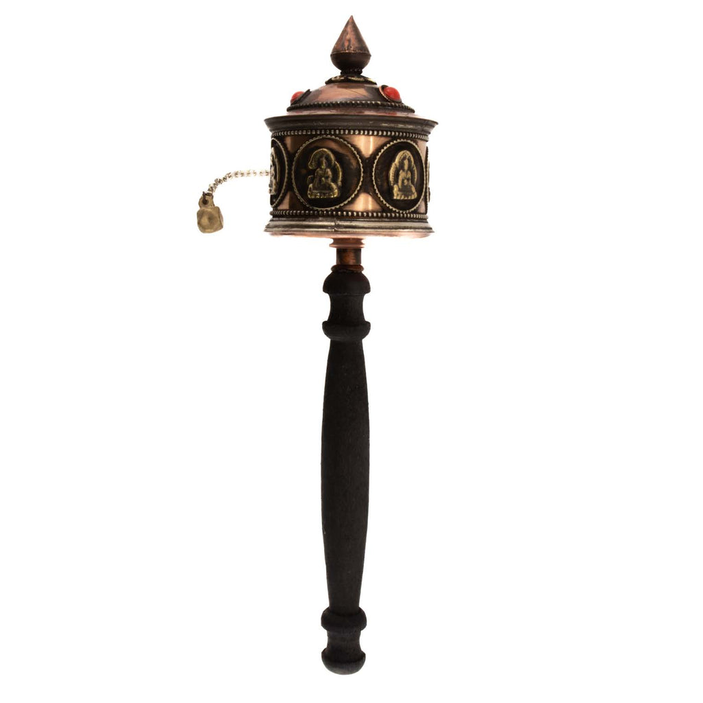 Special Copper Prayer Wheel No.309-Siesta Crafts