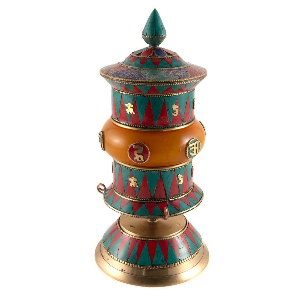 Special Standing Prayer Wheel No.323-Siesta Crafts
