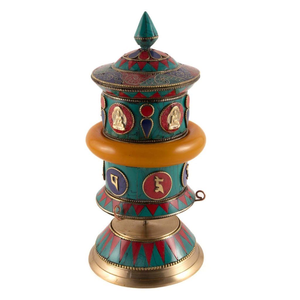 Special Standing Prayer Wheel No.326-Siesta Crafts
