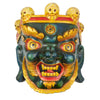 Artisan Bhutanese Bhairab Mask No.343-Siesta Crafts