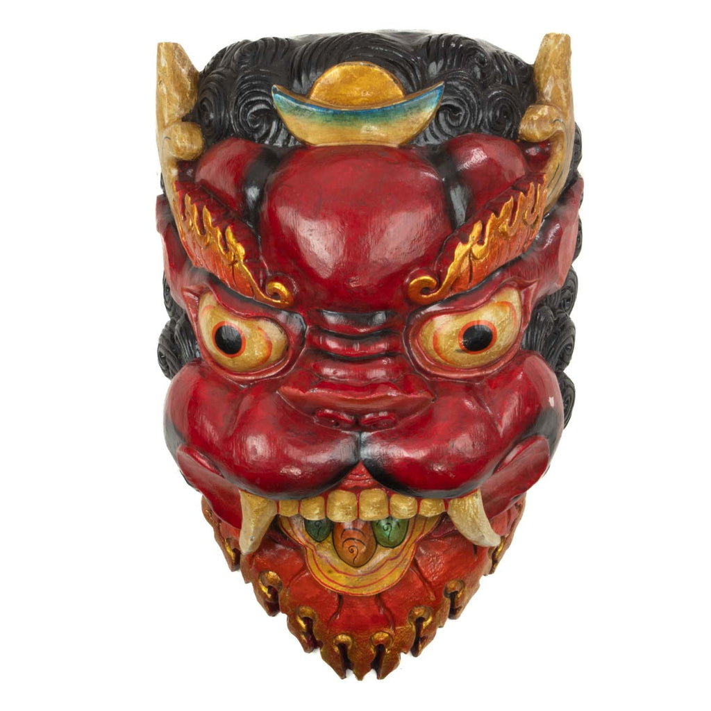 Artisan Singha Mask No.352-Siesta Crafts