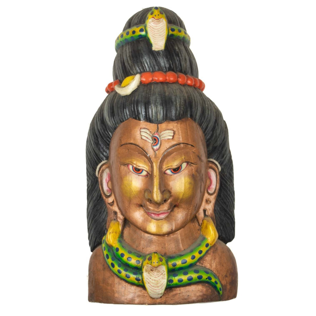 Artisan Shiva Mask No.357-Siesta Crafts