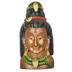 Artisan Shiva Mask No.357-Siesta Crafts