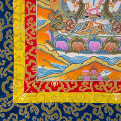 Chenrezig Thangka Painting No.368-Siesta Crafts