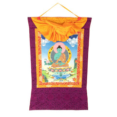 Buddha Thangka Painting No.374-Siesta Crafts