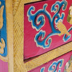 Tibetan Style Set of Three Drawers-Siesta Crafts