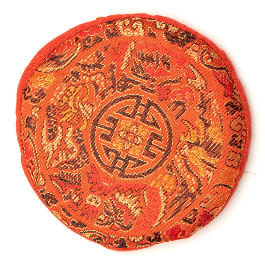 Small Brocade Singing Bowl Cushion-Siesta Crafts