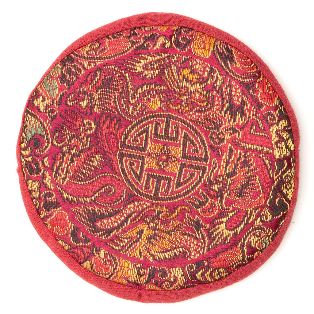 Small Brocade Singing Bowl Cushion-Siesta Crafts