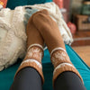Winter Llama Socks-Siesta Crafts