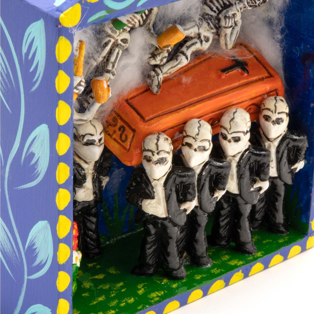 Dance of The Dead Retablo-Siesta Crafts