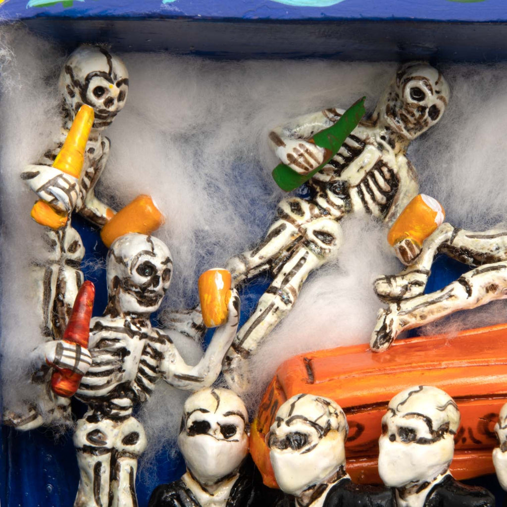 Dance of The Dead Retablo-Siesta Crafts