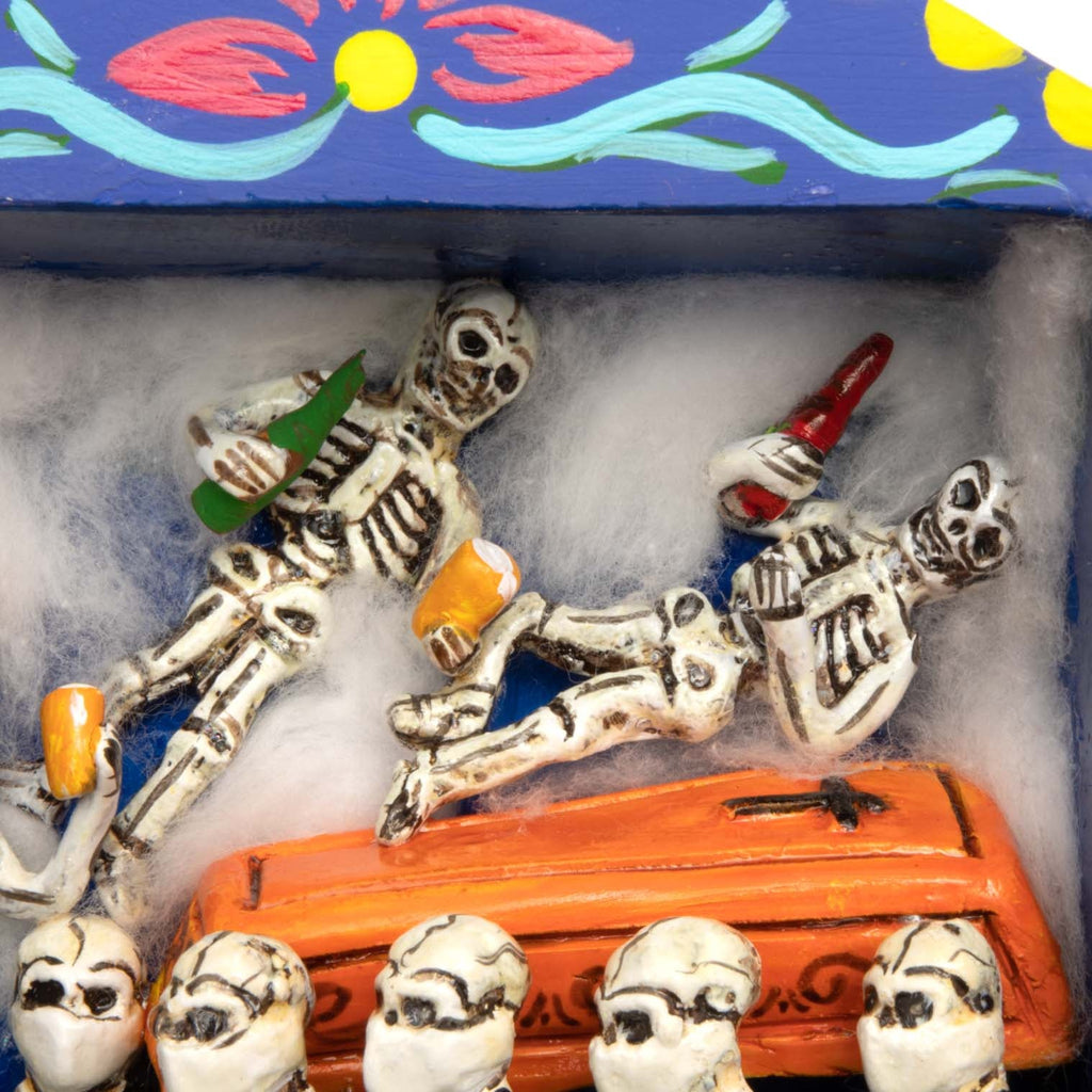 Dance of The Dead Retablo-Siesta Crafts