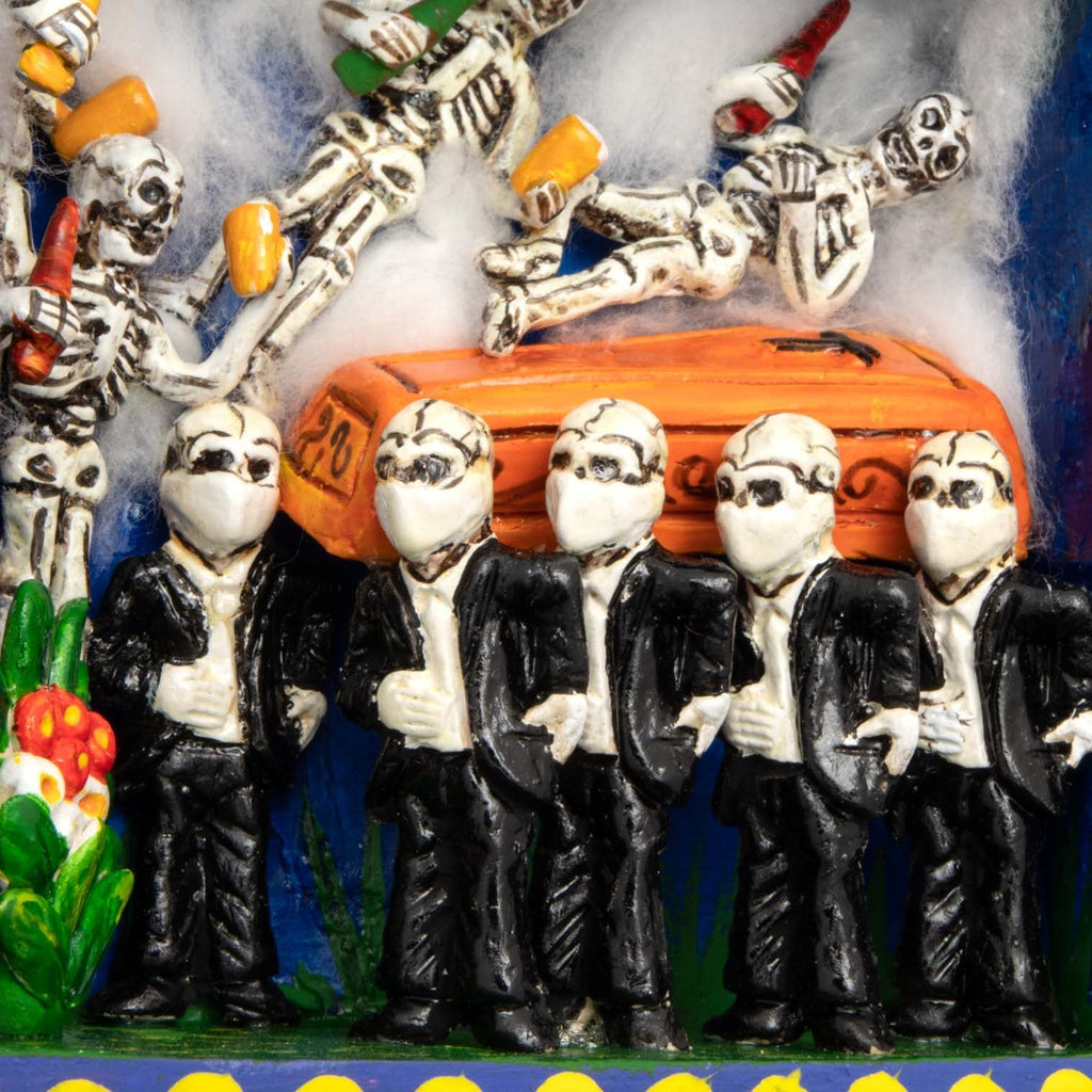Dance of The Dead Retablo-Siesta Crafts