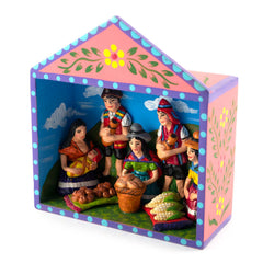 Traditional Market Retablo