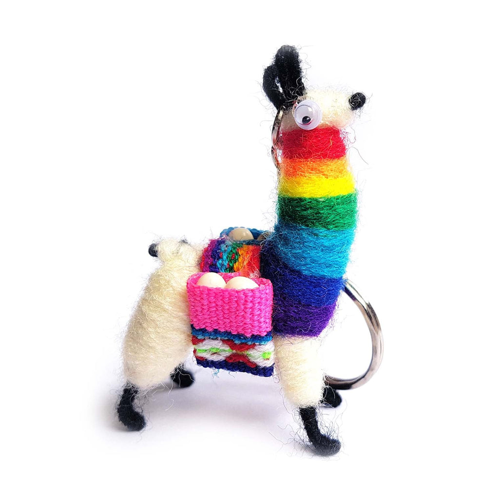 Llama Keyring-Siesta Crafts