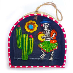 Drummer Retablo-Siesta Crafts
