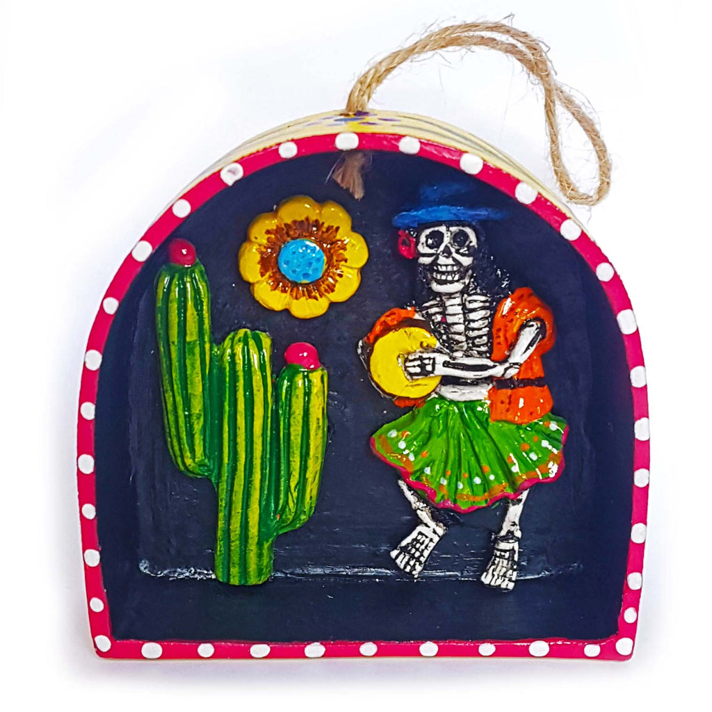 Drummer Retablo-Siesta Crafts