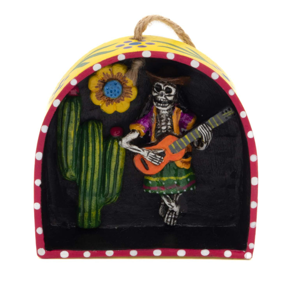 Guitar Retablo-Siesta Crafts